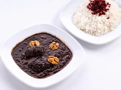 چلو خورشت فسنجان